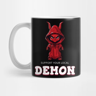 Support your local demon Mug